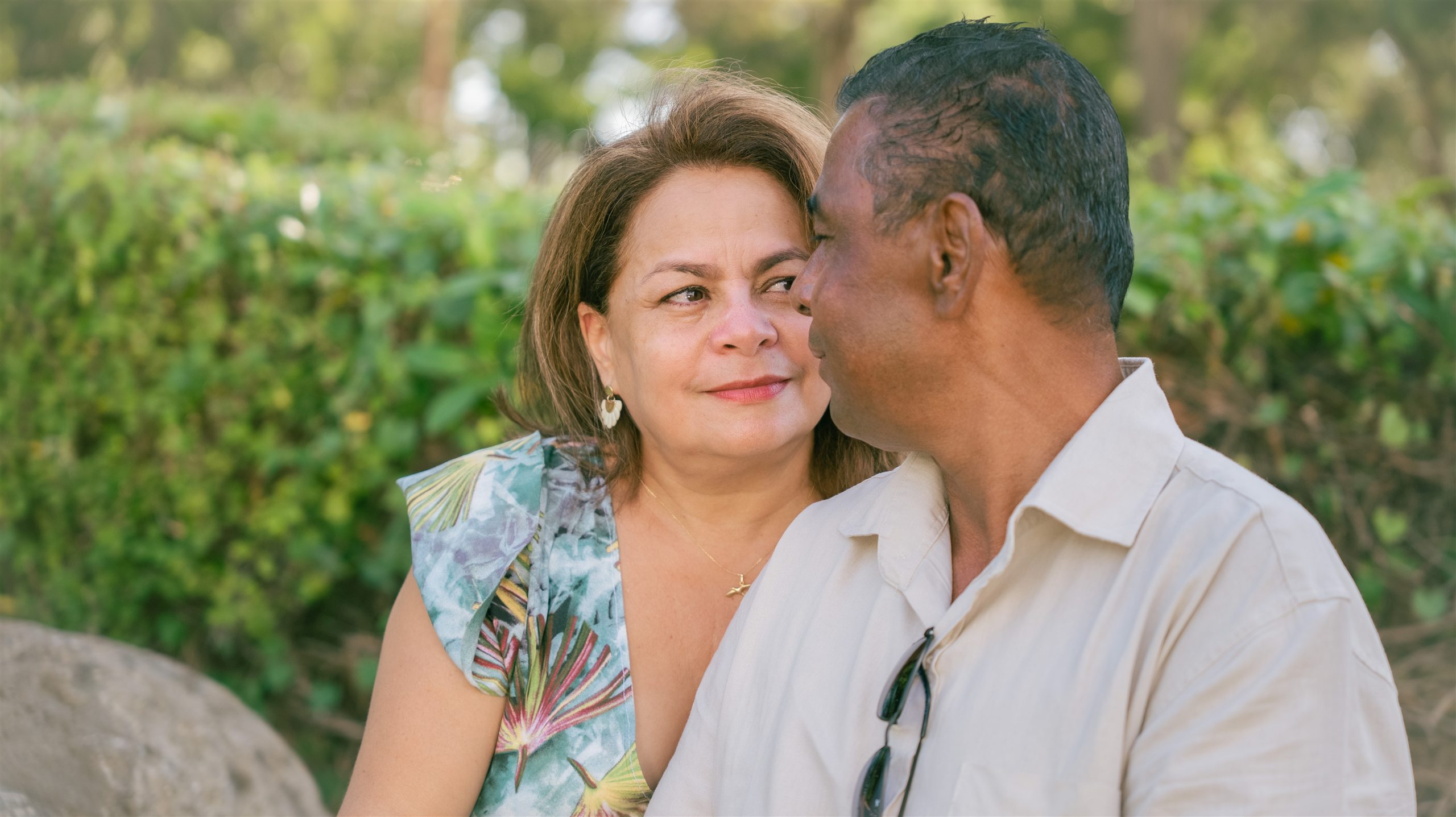 Portrait complice d'un couple